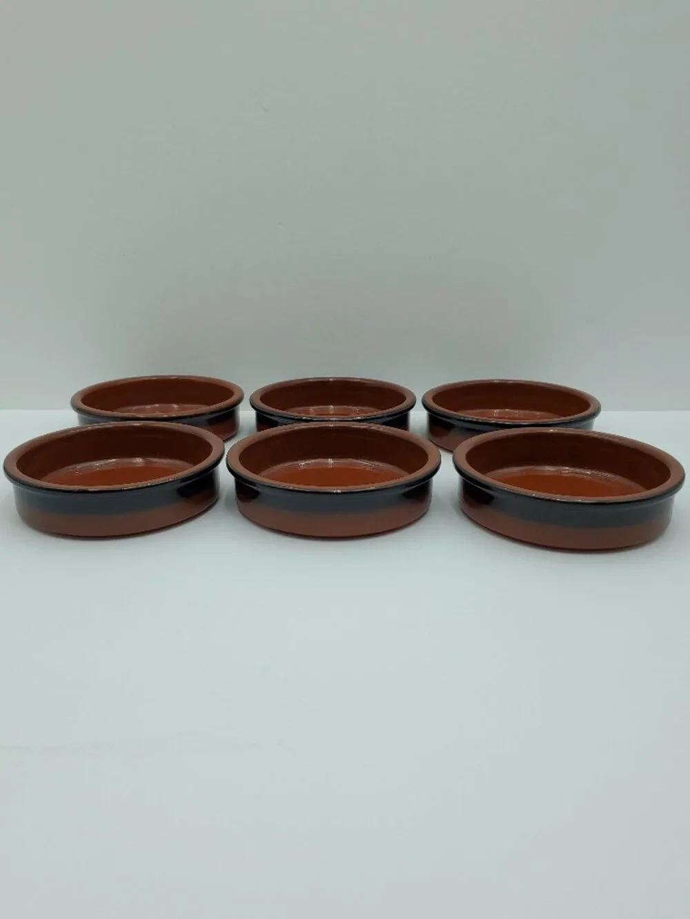 Cermer Terracotta Dip Bowls Reddish Brown Ceramic Tapas Bowls Ramekins